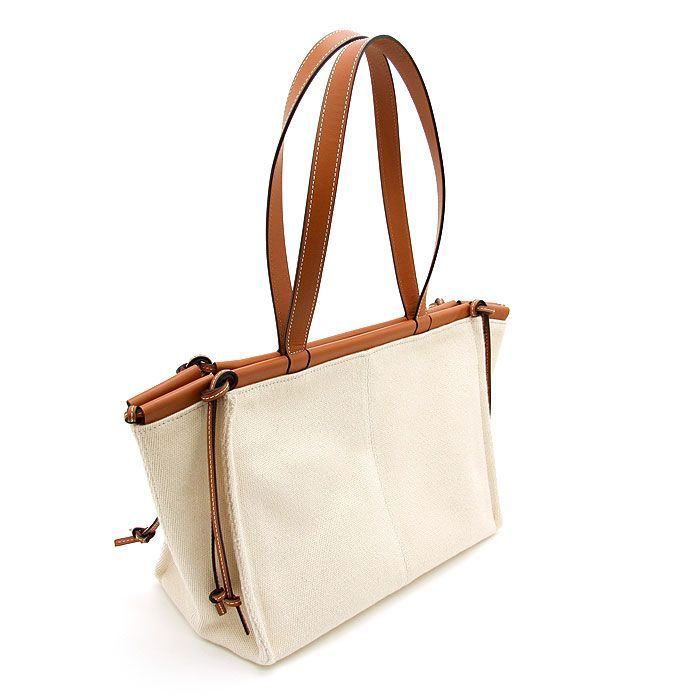 中古 良品】ロエベ トートバッグ Cushion tote クッショントート 