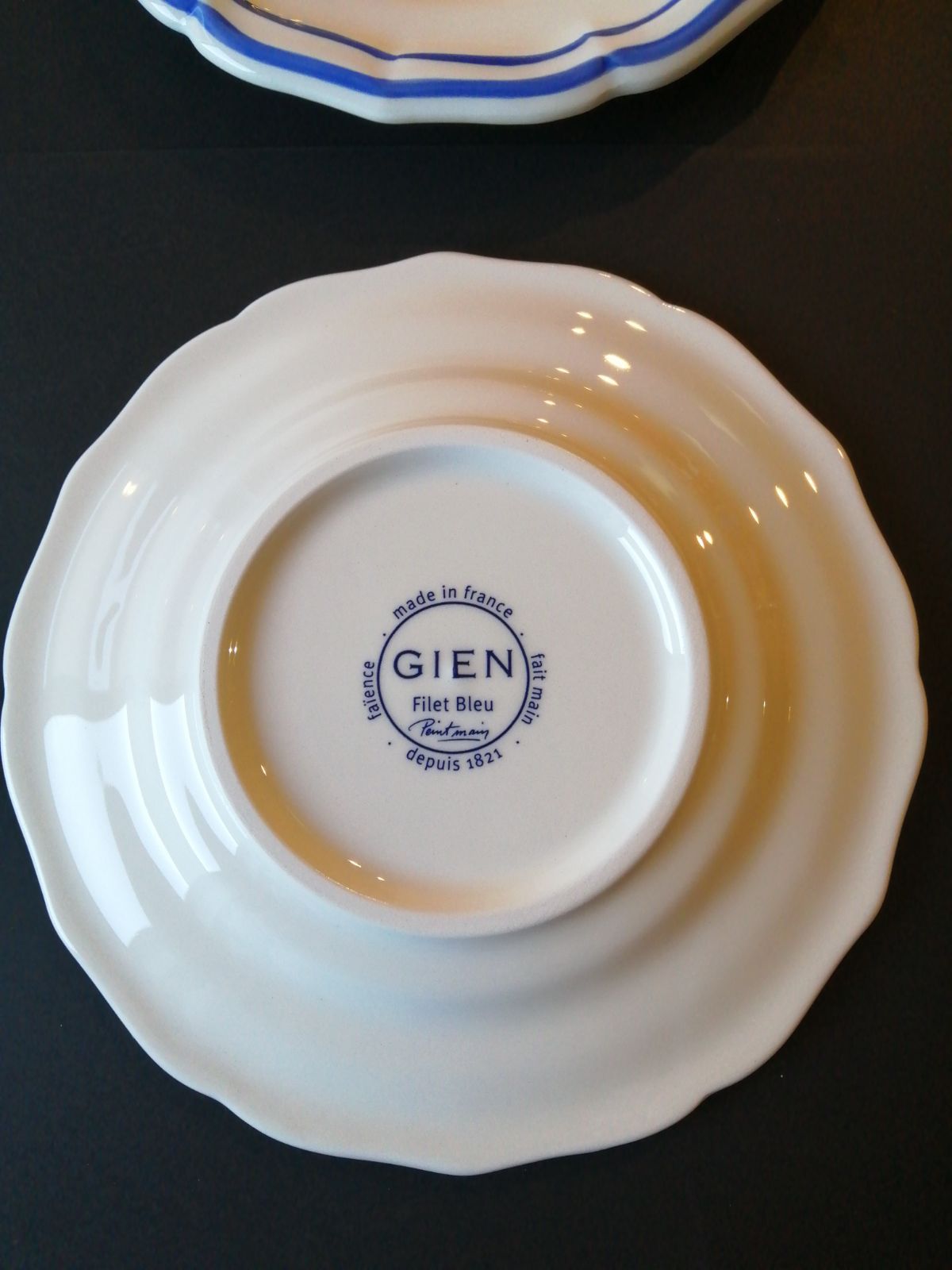 ジアン フィレ ブルー カナッペプレート 2枚セット - メルカリ