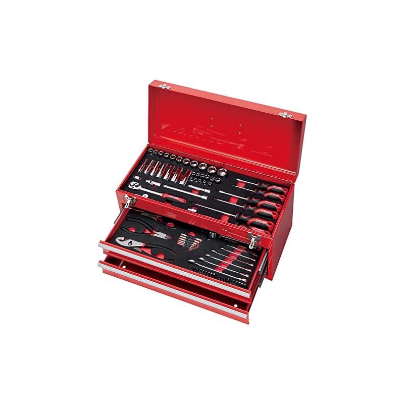 イーバリュー(E-Value) 整備工具セット ツール80点+ツールチェスト