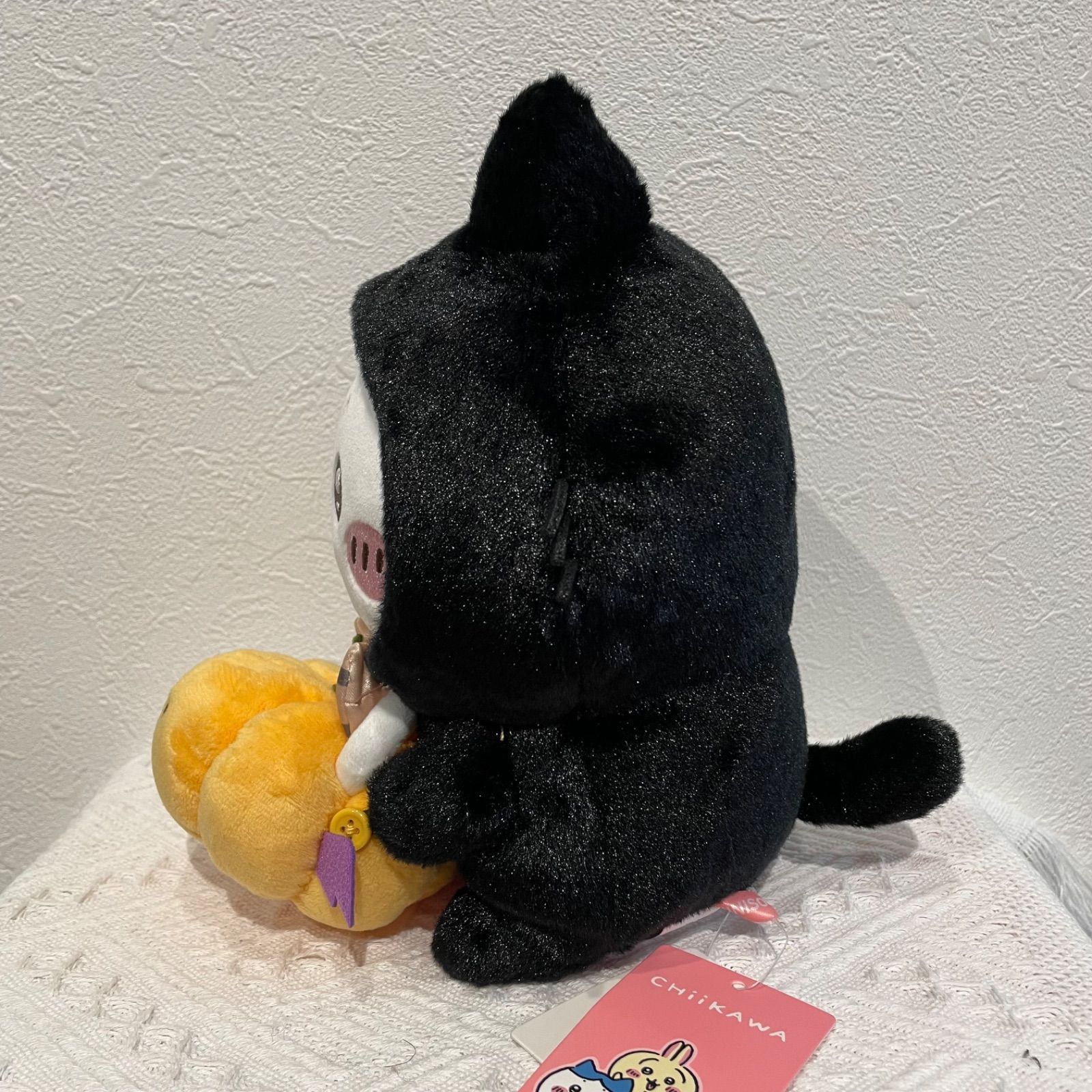 ちいかわ MINISO コラボ 黒猫 ハロウィン ぬいぐるみ 正規品 ちいかわ Usagi うさぎ MINISO 中国限定 ハロウィン限定 黒猫