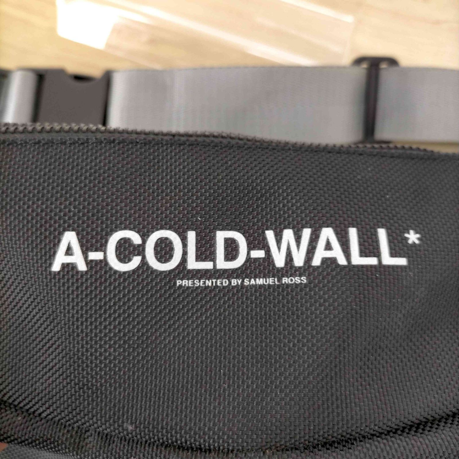 アコールドウォール A-COLD-WALL フロントロゴ ウエストポーチ メンズ 