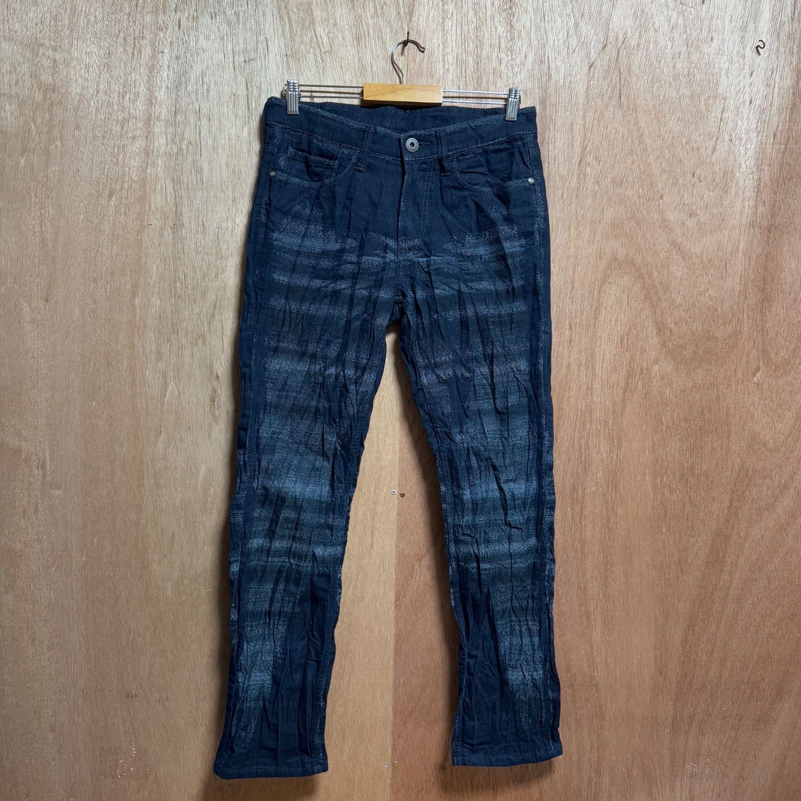issey miyake men プリーツデニムパンツ 20ss 【公式通販】