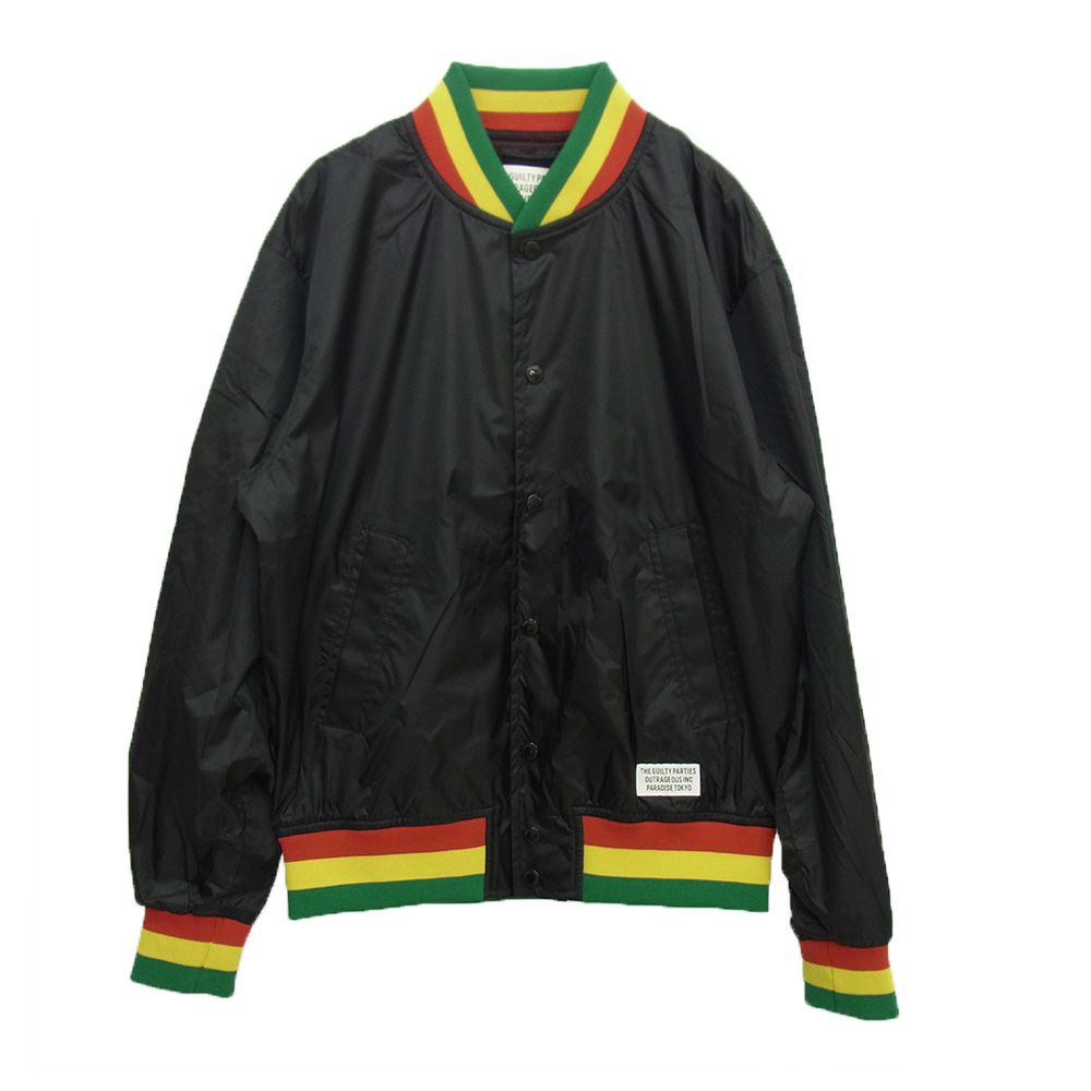 WACKO MARIA ワコマリア 18SS SKA-BOO-DA-BA ナイロンブルゾン ブラック系 上