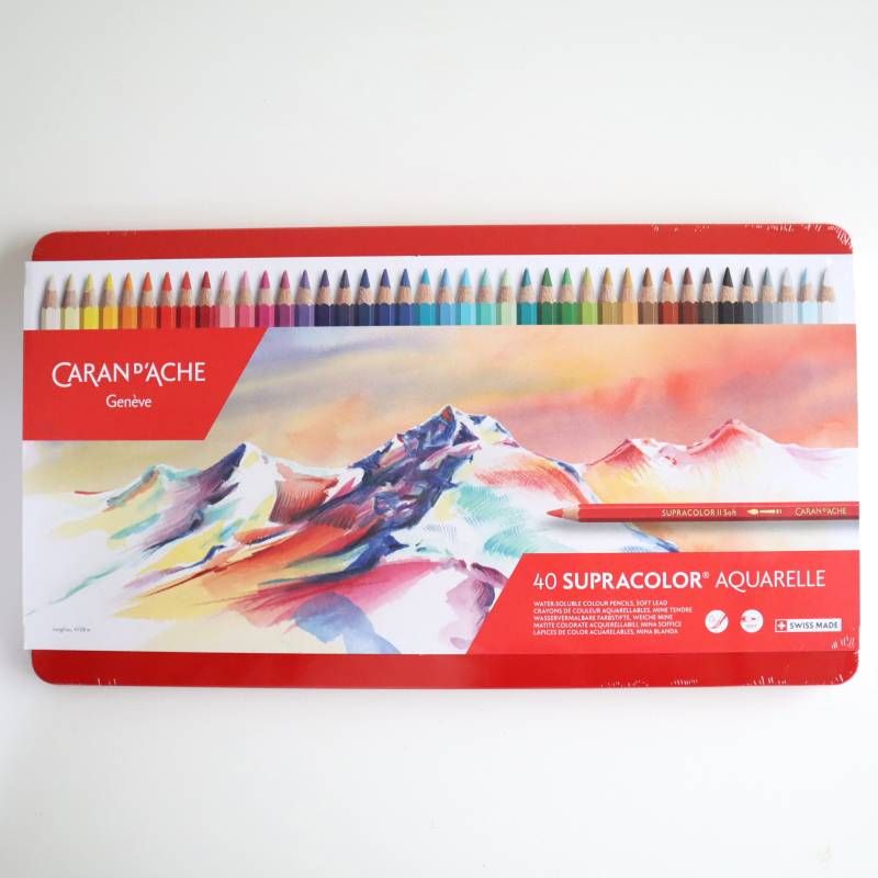 新品・未開封】カラン ダッシュ スプラカラーソフト 40色セット 色鉛筆