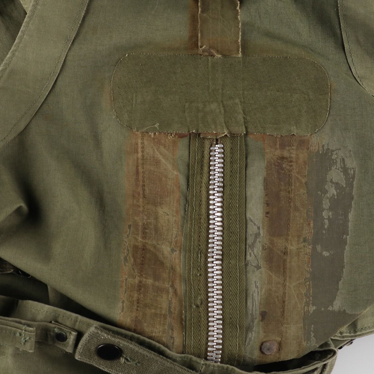 古着 40-50s 米軍 USN ステンシル ミリタリー N-2 デッキ レイン