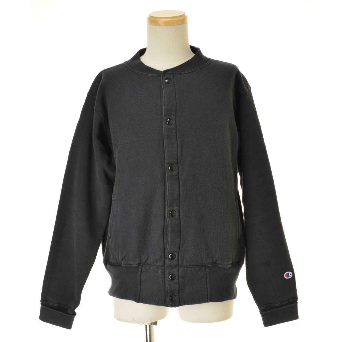 【CHAMPION】C5-E002 REVERSE WEAVE リバースウィーブ スナップスウェットシャツ カーディガンジャケット