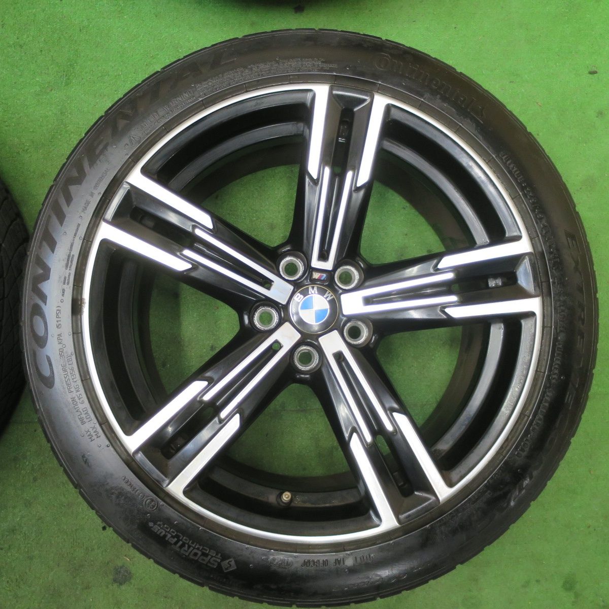 バリ溝！24年！8.5分☆BMW G20 G21 3シリーズ 純正 225/45R18 255 