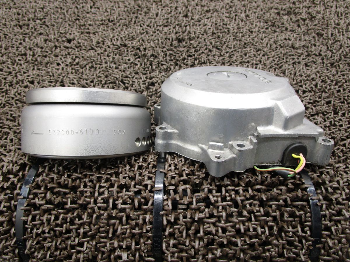 XLR250R ジェネレーターカバー フライホイール ダイナモ A6436 MD22 ホンダ MD17E キャブ車 XLR250R-4 BRIGHTFACE_UK