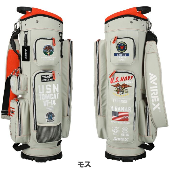 AVIREX GOLF アビレックス ゴルフ AVG5S-AC26 カート キャディバッグ 9