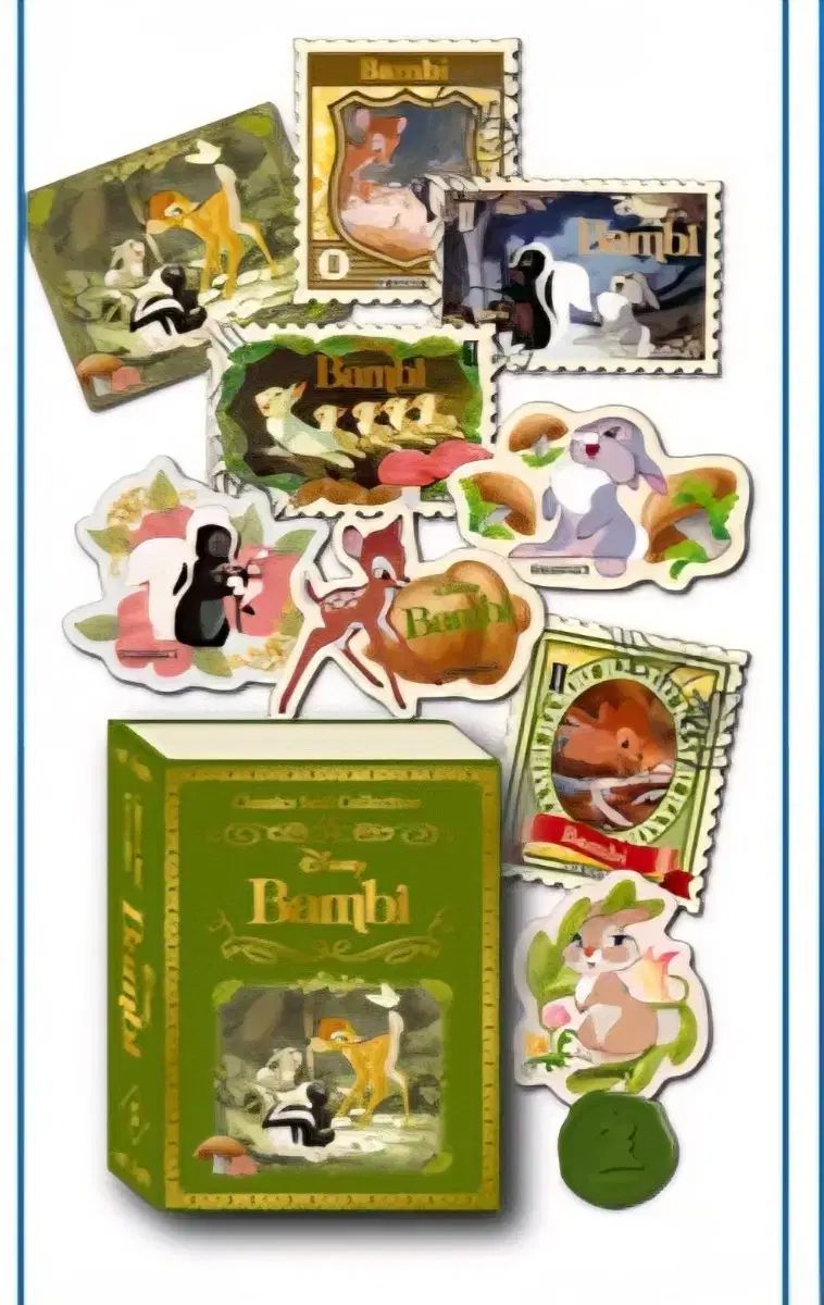 タカラトミアーツ バンビ レトロ ガチャ Disney(ディズニー) キャラクタークラシック シール ステッカーシール コレクション