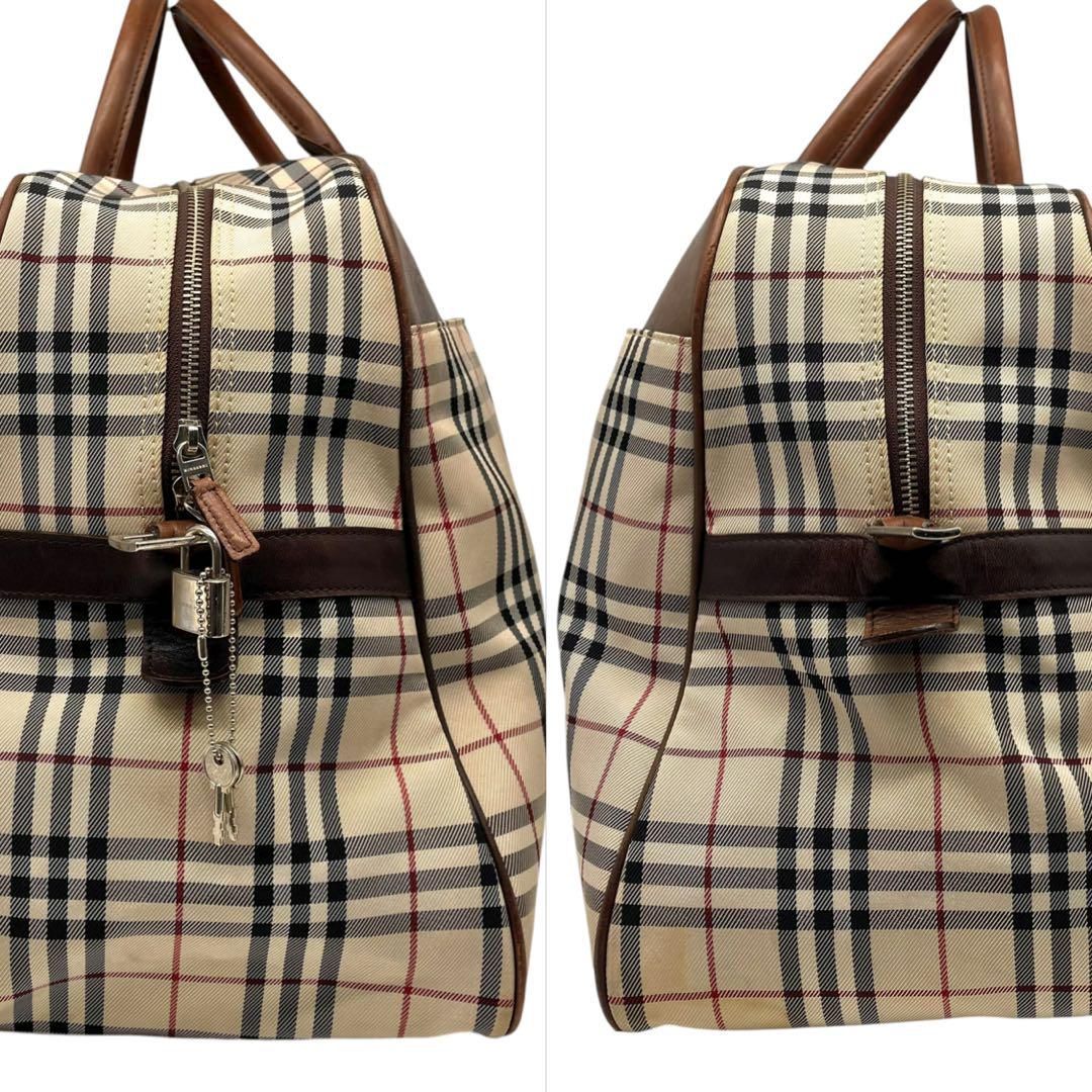バーバリー 2WAYボストンバッグ ショルダー ノバチェック 大容量 バーバリー 2Way ボストンバック ノバチェック BURBERRY 楽天市場