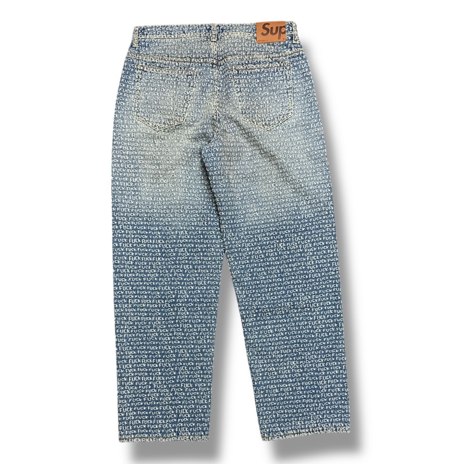 国内正規 未使用品 Supreme 25SS Fuck Stitch Loose Fit Jean