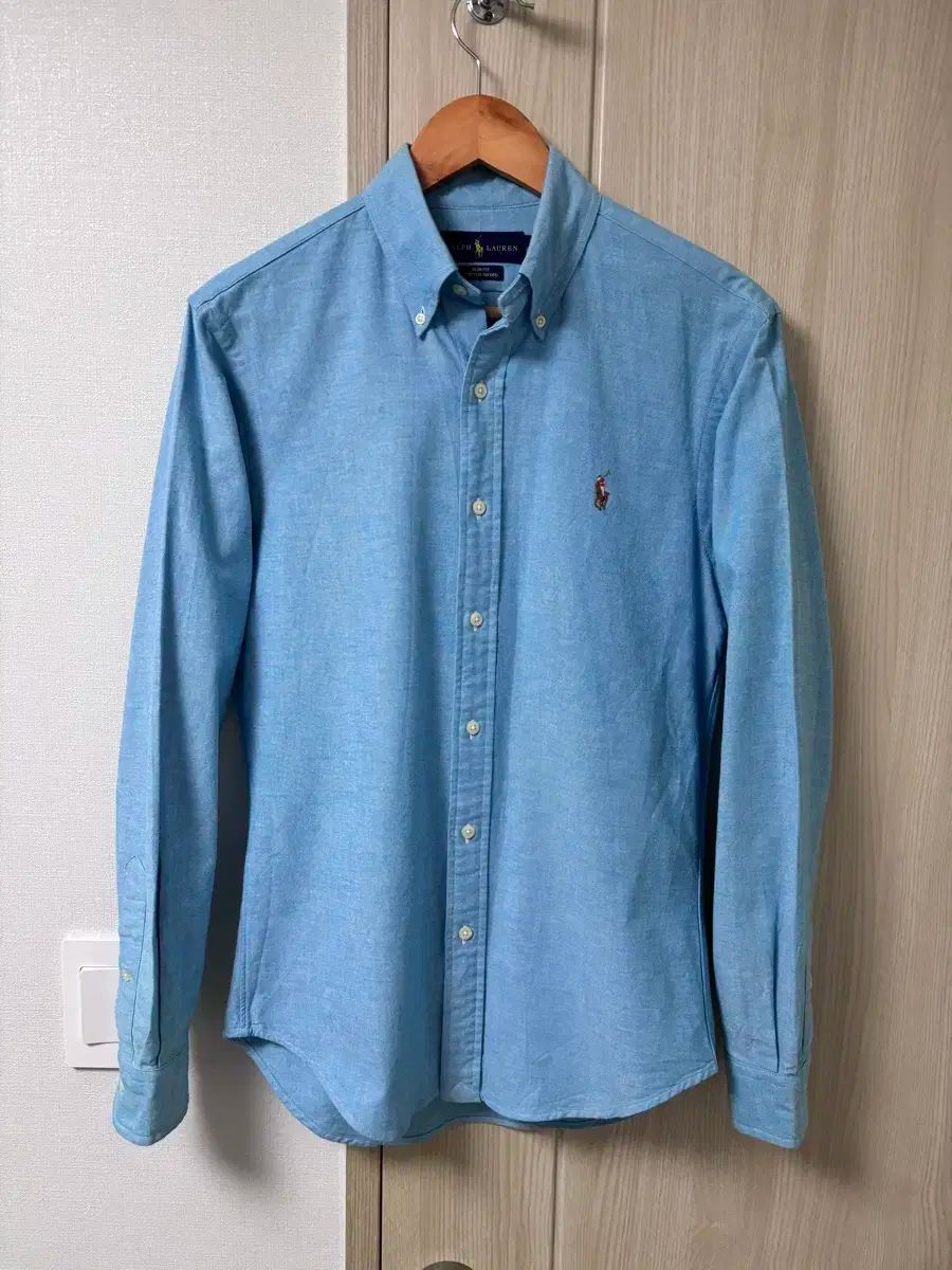 ポロ Ralph Lauren ラルフローレン オックスフォード シャツ S 95 98