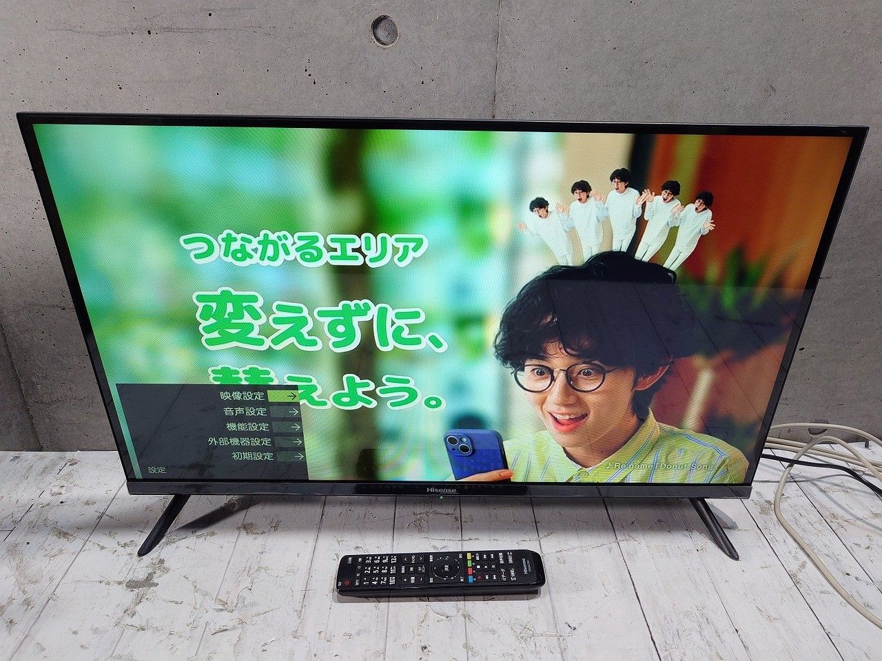 Hisense ハイセンス 32V型 ハイビジョン 液晶テレビ ダブルチューナー 32A30G ブラック