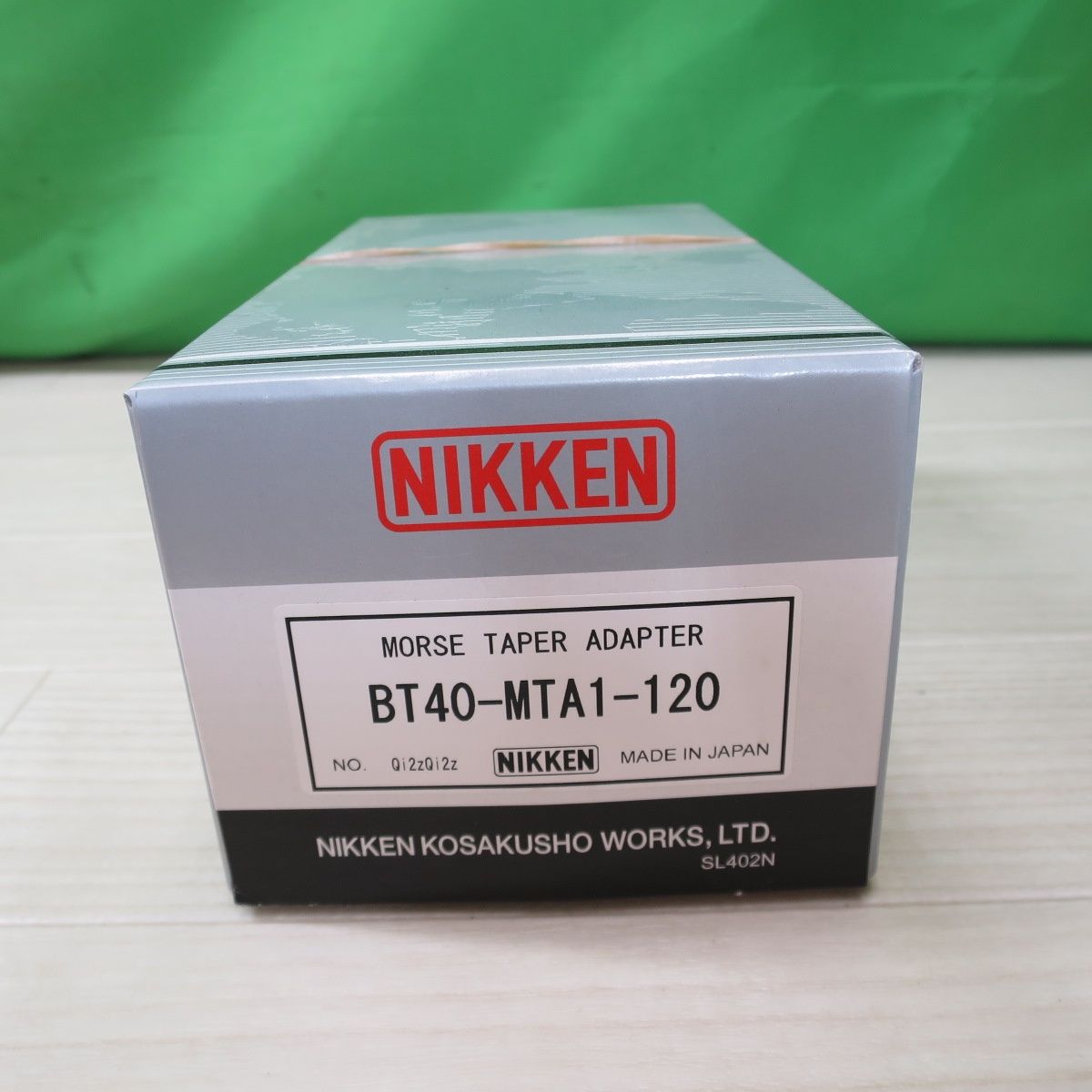 日研工作所 モールス テーパ ホルダ A型 タング式 BT 40-MTA 1-120 NIKKEN