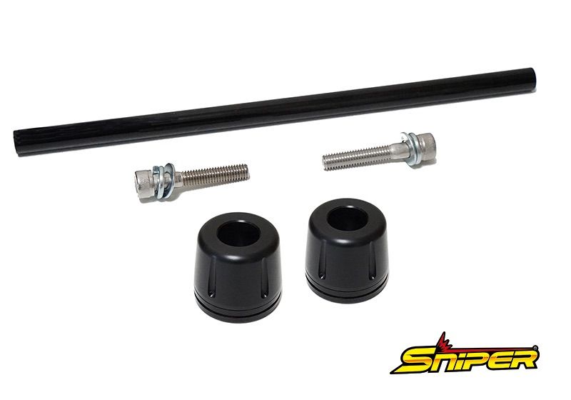 Z900RS フロント アクスルスライダー 黒 SNIPER スナイパー SP0149BK