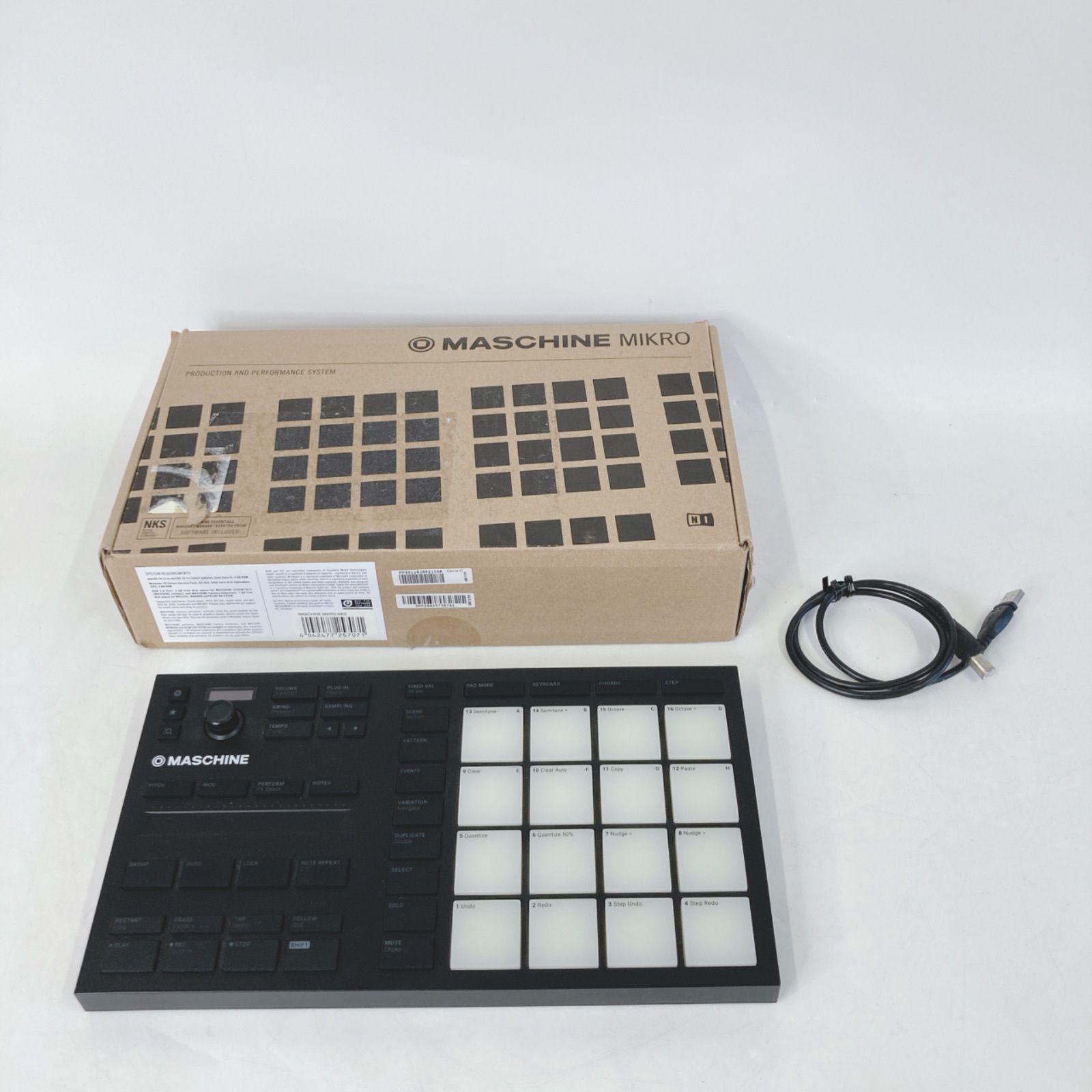 NATIVE INSTRUMENTS ネイティブインストゥルメンツ|グルーヴ制作システム MASCHINE MIKRO MK3