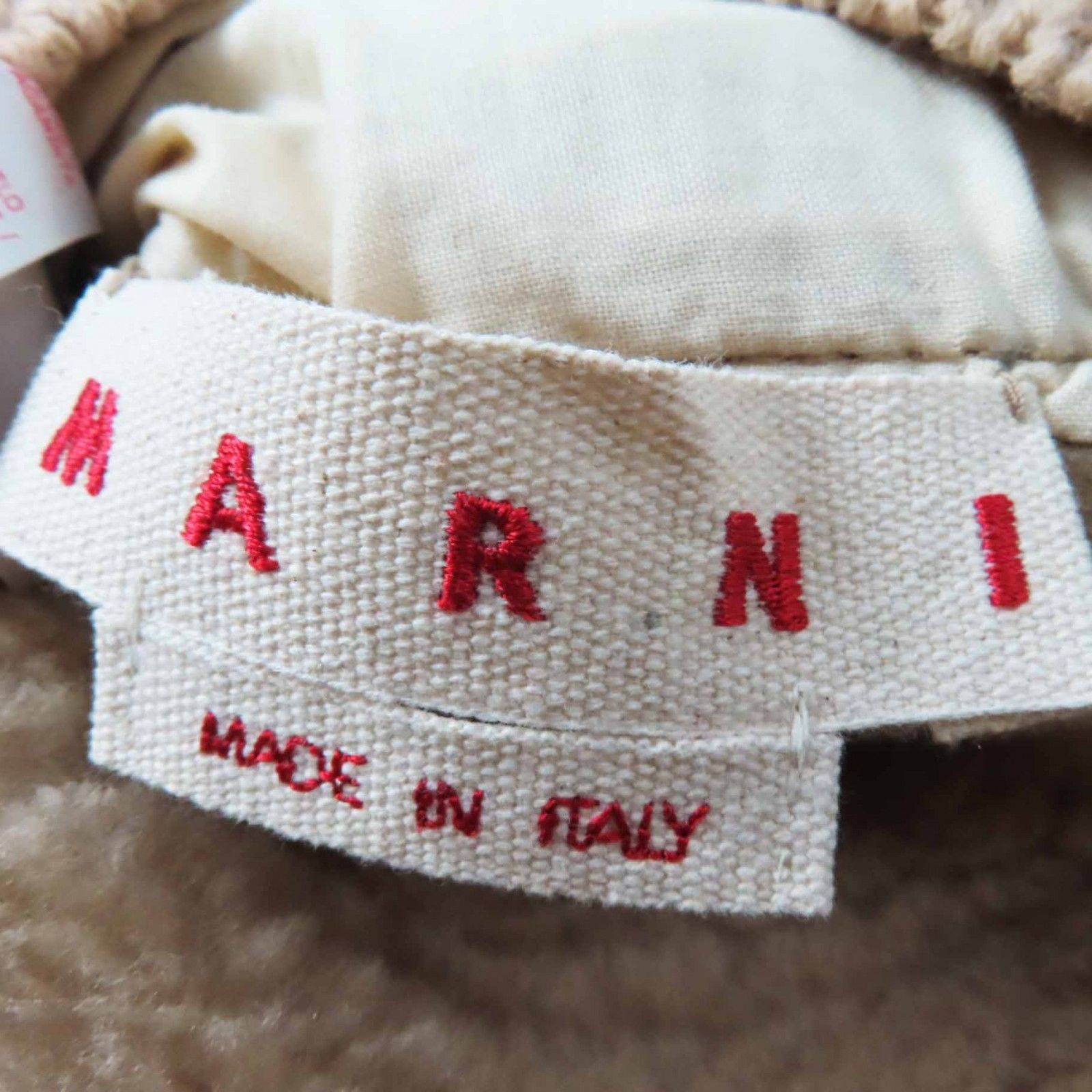 極美品◎MARNI マルニ 22AW GLMXE02BLQ リバーシブル ライト