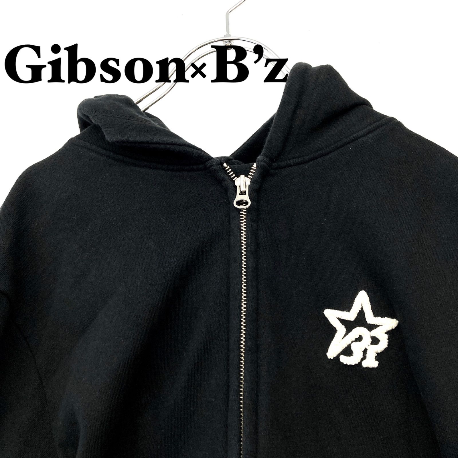 Gibson×B’z B’zPARTY×Gibsonオリジナルパーカー　超希少　世界ギターブランド　コラボパーカー　受注生産品