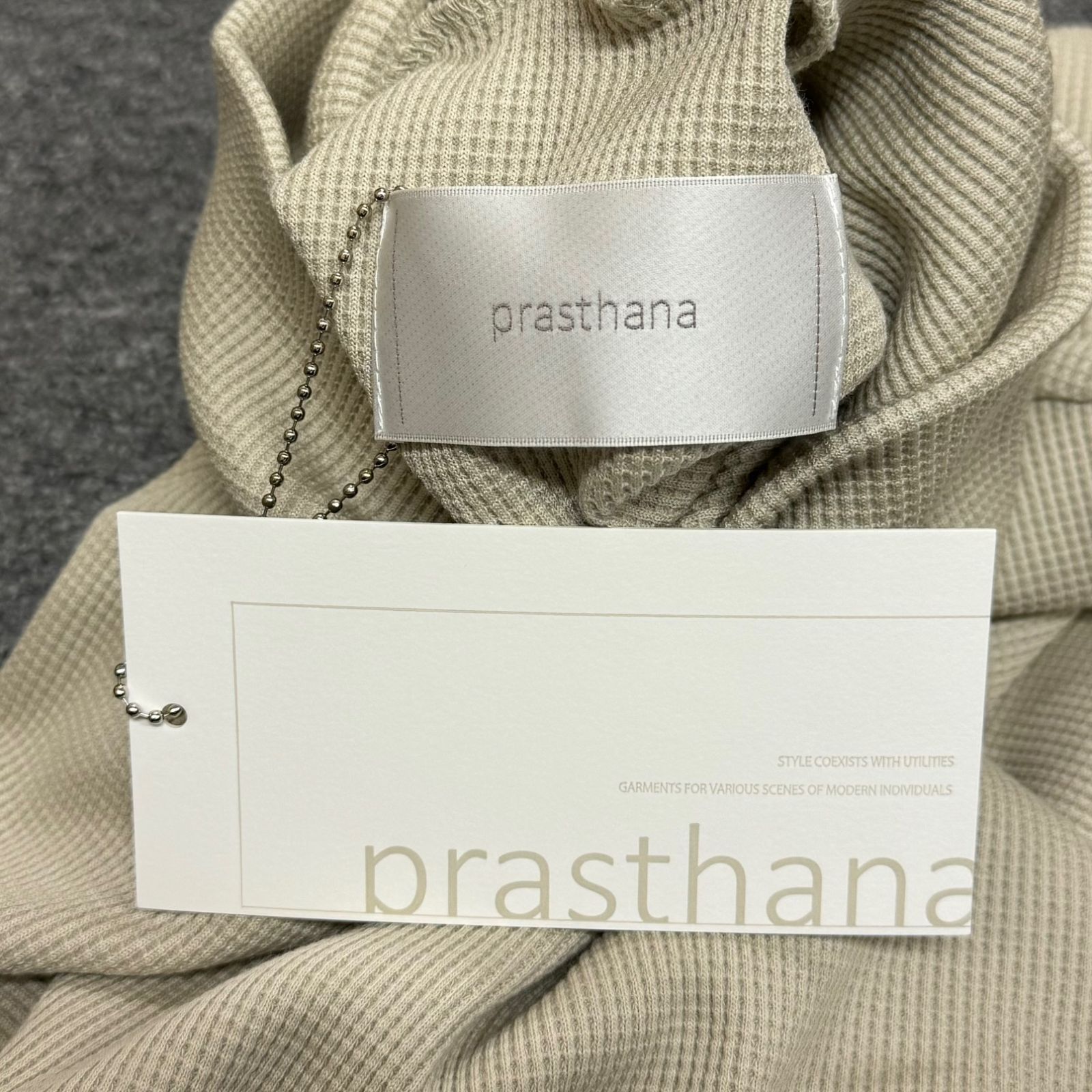 定価16500円 新品 prasthana 23AW base layer turtle neck #17 