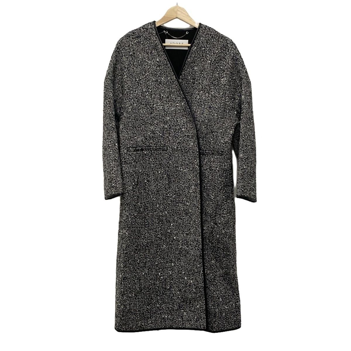 ADORE ヘリンボーンツイードジャケット アドーア ADORE(アドーア