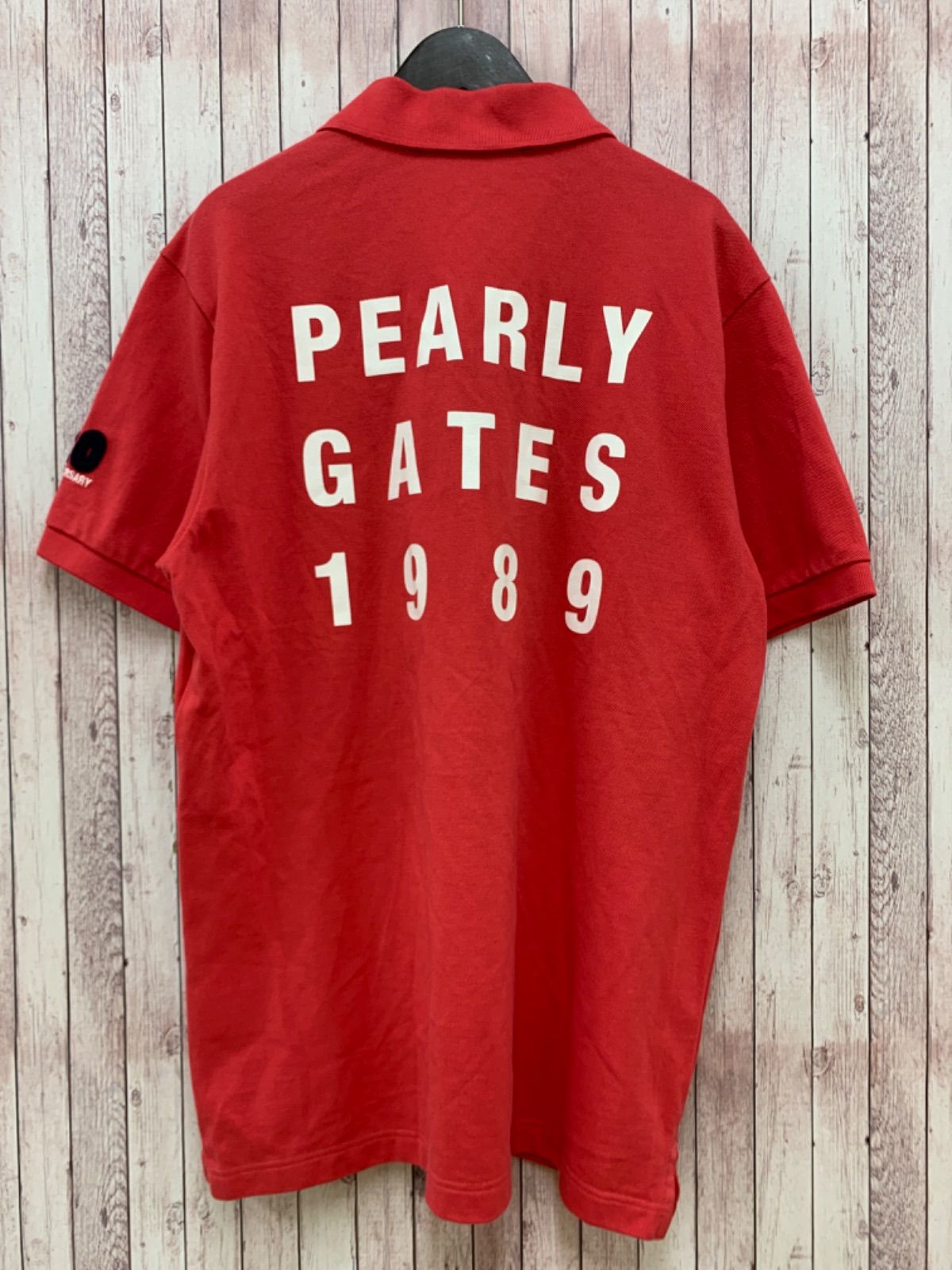 Pearly Gates パーリーゲイツ 20周年 ロゴ ポロシャツ ウェア ☆20th PEARLY GATES パーリーゲイツ ゴルフ 20周年記念