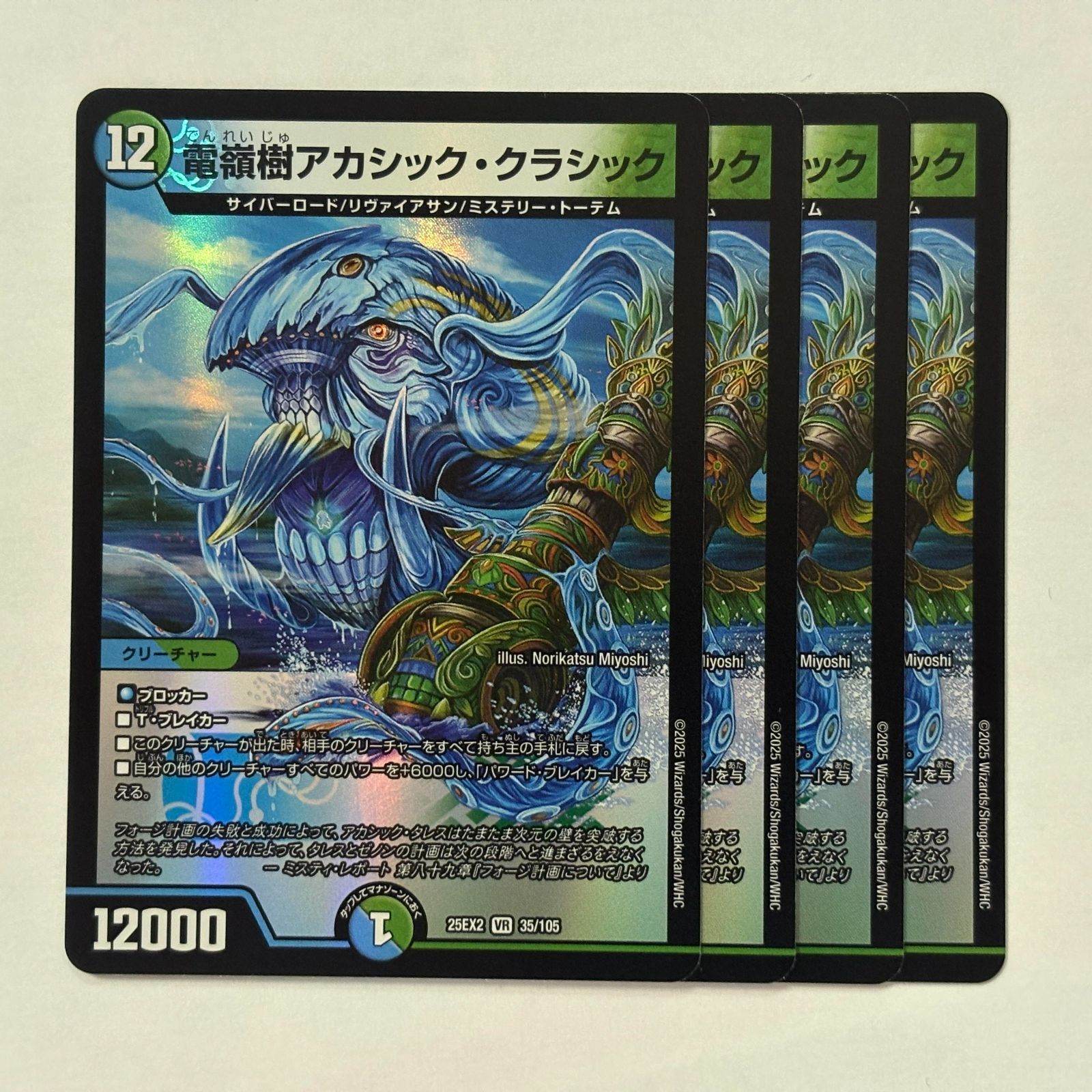 DM25EX2VR35 電嶺樹アカシック・クラシック 4枚 - メルカリ