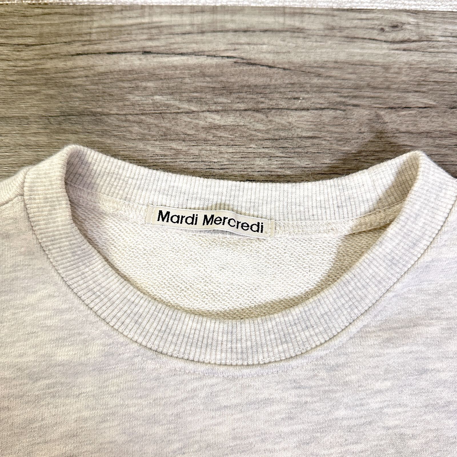 Mardi Mercredi マルディメクルディ SWEATSHIRT FLOWERMARDI フラワー 
