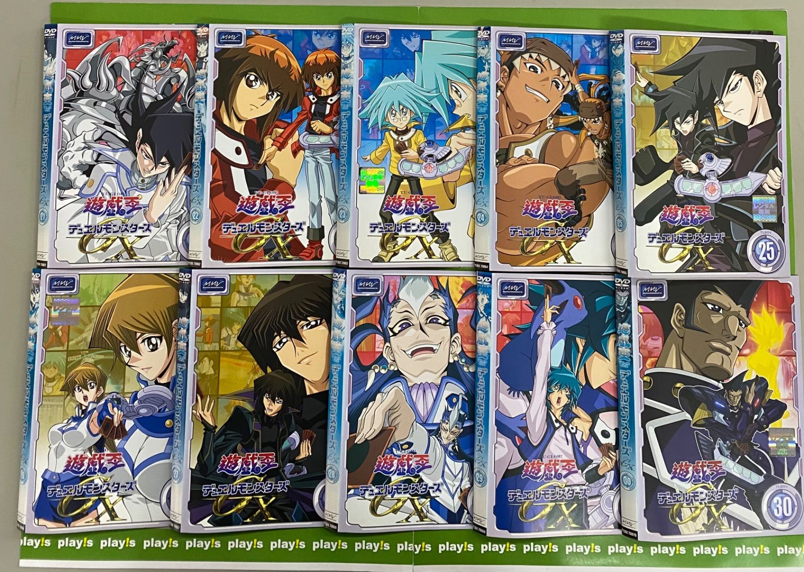 遊戯王デュエルモンスターズGX 全45巻セット レンタル落ち DVD
