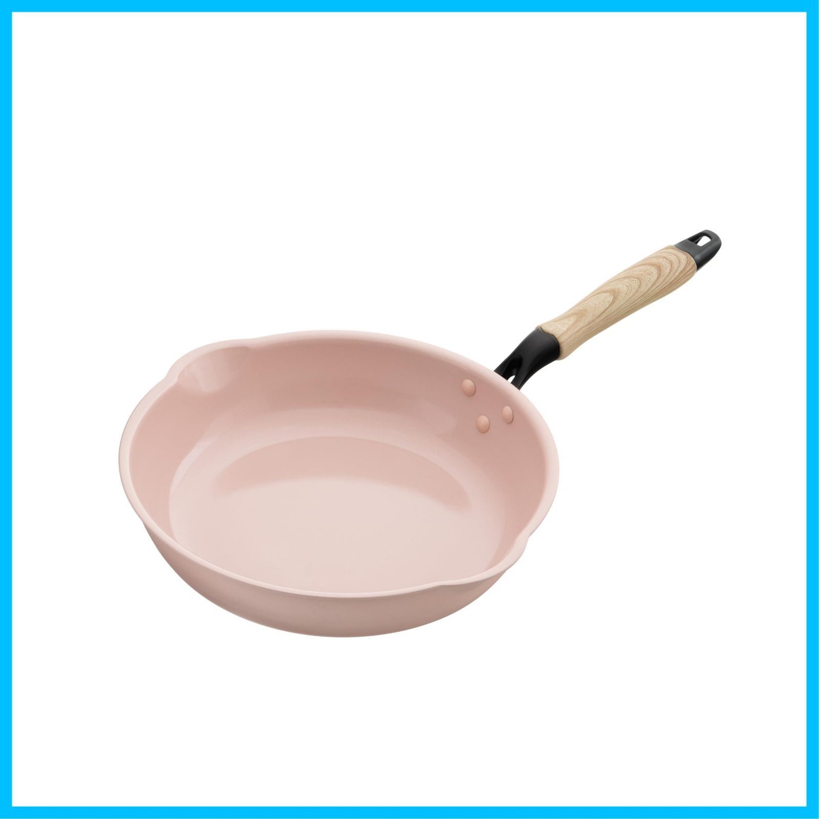 在庫セール IH対応セラミック深型フライパン26CM 46.6×29.6×10.7cm PI ピンク IHFFT26PI 武田コーポレーション 調理 フライパン IH対応