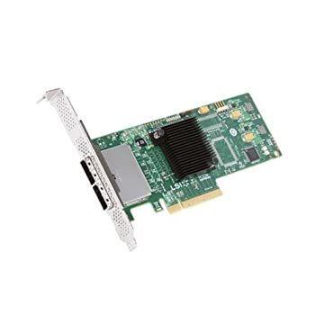 【中古】【輸入品・未使用】LSI Logic LSI LSI00188 SAS 8 External Ports SFF-8088 PCI-EXP%ｶﾝﾏ% JBOD%ｶﾝﾏ% w/ LP bracket%ｶﾝﾏ% No cable Box RoHS by L