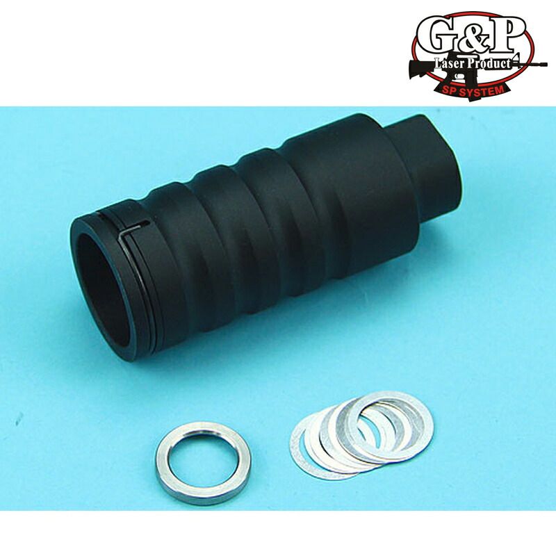 Gu0026P Go Loud フラッシュハイダー 正ネジ BK GP-FLH010BK