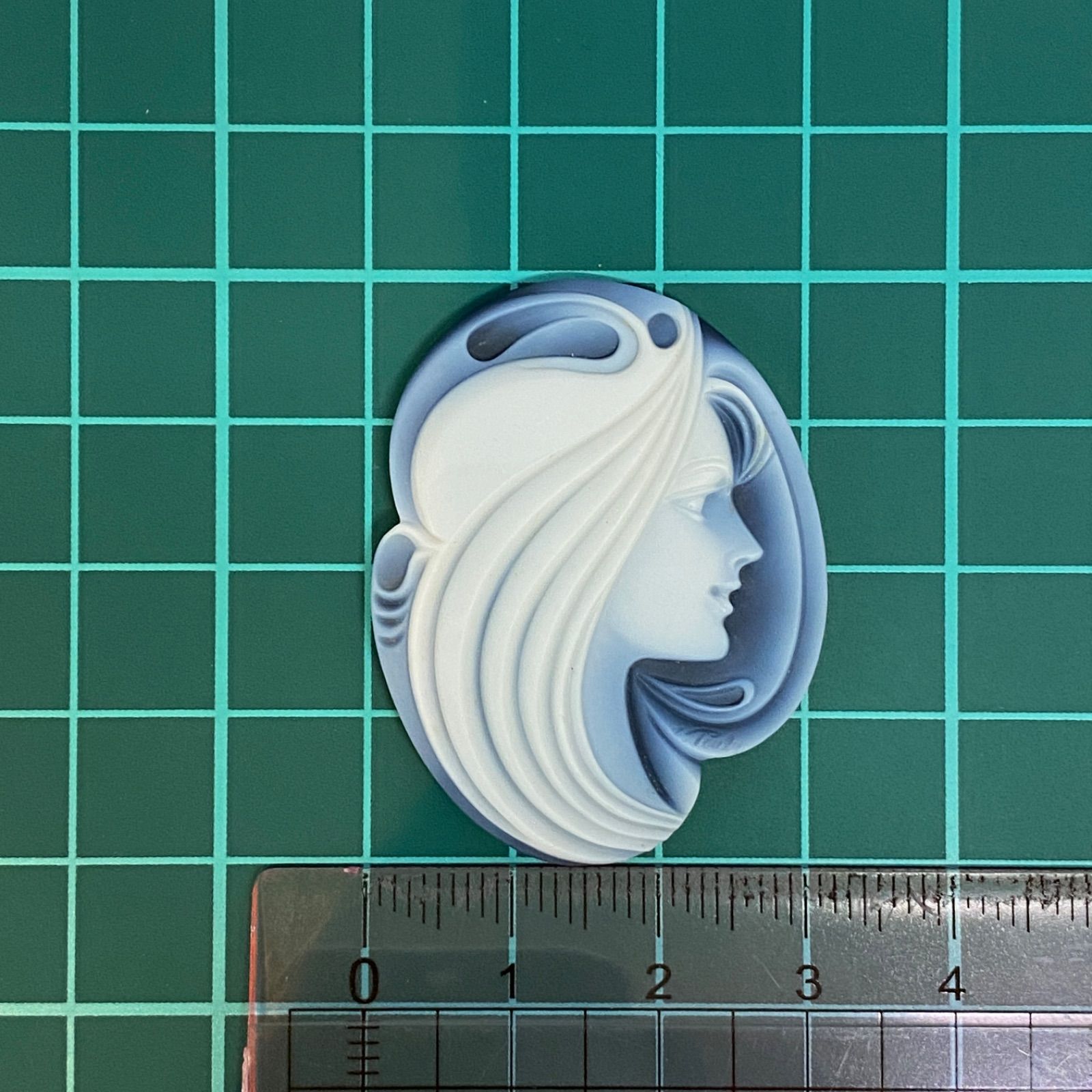 ERWIN PAULY エルヴィンポーリ カメオ メノウ ルース 1個