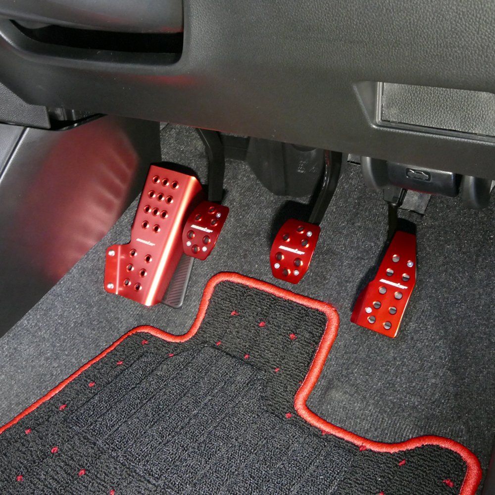 MONSTER SPORT スポーツフットレスト レッド スイフトスポーツ ZC33S スイフト ZC83S 用 842570-7650M