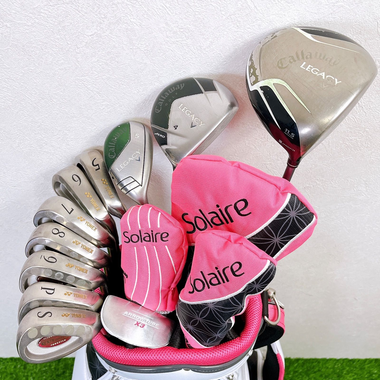 Callaway ソレイユ レディース アイアン 7.9.P.S フレックスL Callaway ソレイユ レディース アイアン 7.9.P.S フレックスL