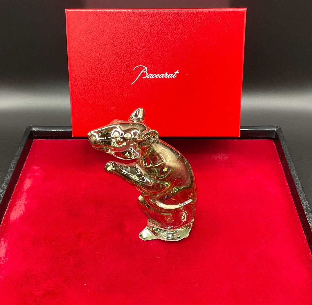Baccarat干支ネズミGOLD