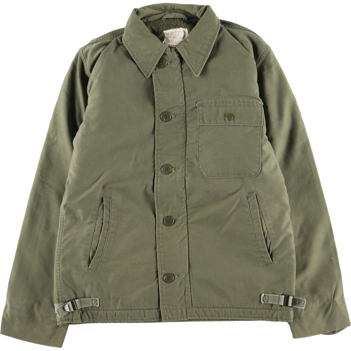古着 78年納品 米軍実品 A-2 ミリタリー デッキジャケット USA製 SMALL 