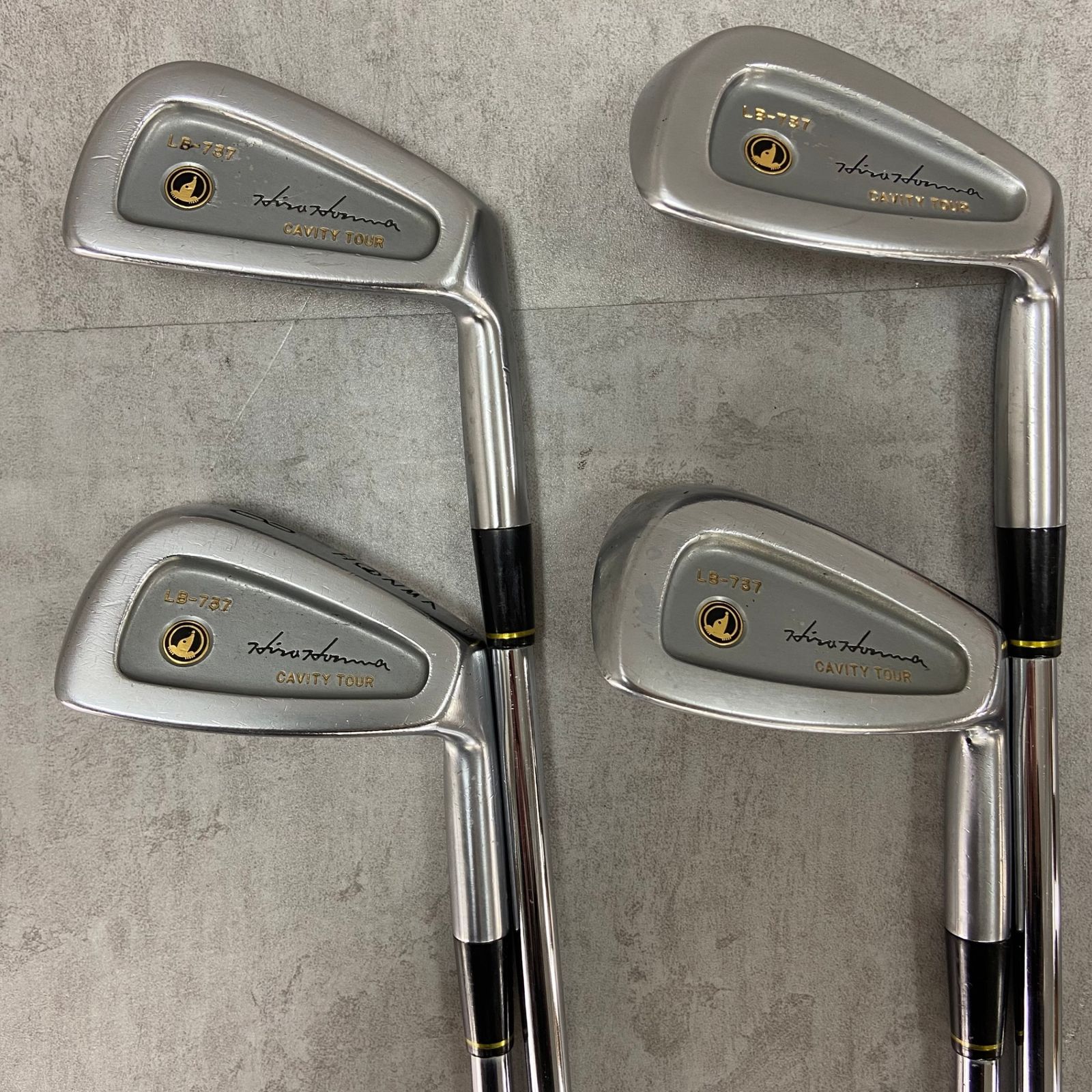 本間ゴルフ - HONMA　ホンマ　LB737　メンズゴルフアイアン8本セット　スチール　S200　右利き用　ダイナミックゴールド HONMA ホンマ LB737 メンズゴルフアイアン8本セット スチール