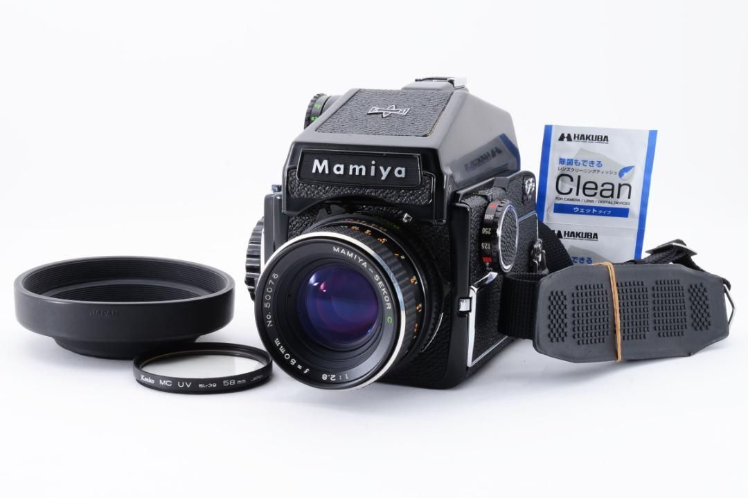 ● MAMIYA マミヤ M645+MAMIYA-SEKOR C 80mm F2.8+MAMIYA-SEKOR C 300mm F5.6 ジャンク MAMIYA マミヤ SEKOR C 150mm F4 M645用 #698