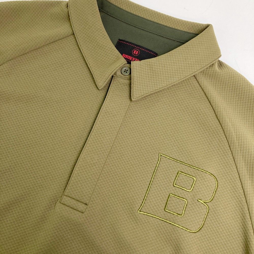 サイズ：L BRIEFING GOLF ブリーフィング 2024年モデル 長袖ポロシャツ