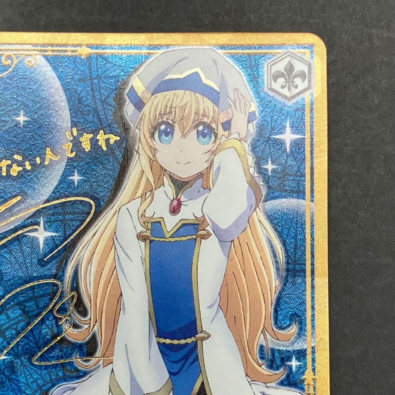 01w-2554 〇 ヴァイスシュヴァルツ ゴブリンスレイヤー 清廉なる