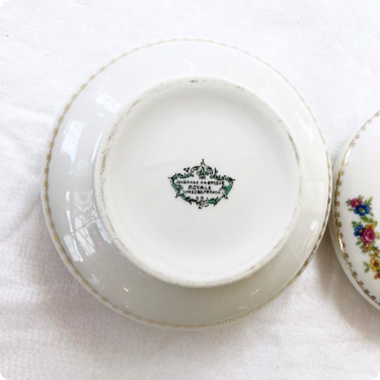 フランス製 ベルナルドリモージュ 皿 2枚セット L.ベルナルド社製