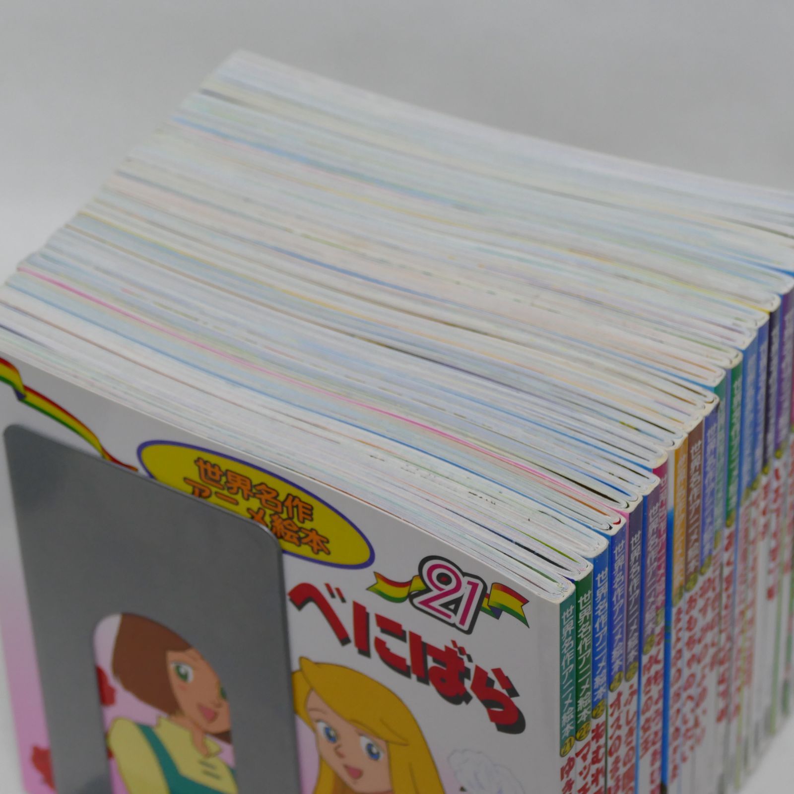 Shops]日本昔話アニメ絵本全18巻・世界名作アニメ絵本全40巻 58巻 