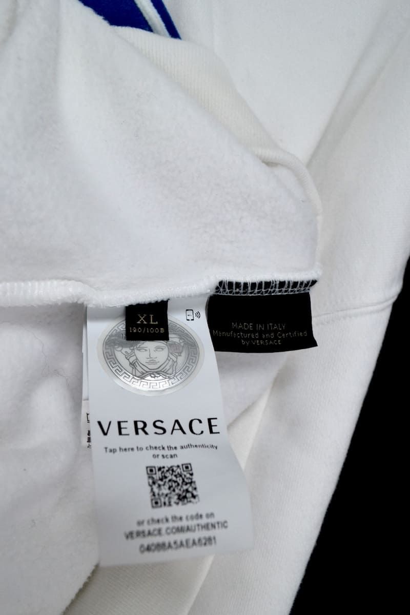 19AW VERSACE Ford Logo Hoodie ヴェルサーチ フォード コラボ ロゴ