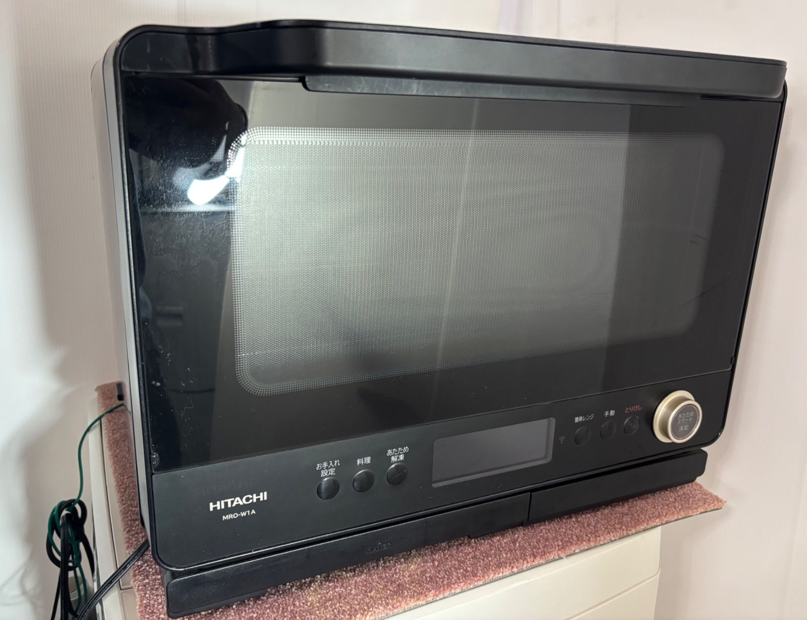 【テーブルプレート・説明書なし 】MRO-W1A W 日立 過熱水蒸気オーブン 71Vaju-XxrL._AC_UF350,