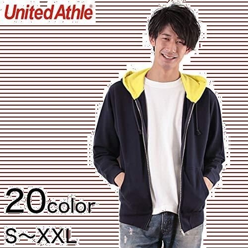 【新着商品】521301[メンズ] パーカ(裏パイル) フルジップ スウェット 10.0オンス (ユナイテッドアスレ)UnitedAthle : [ユナイテッドアスレ] 10.0オンス スウェット