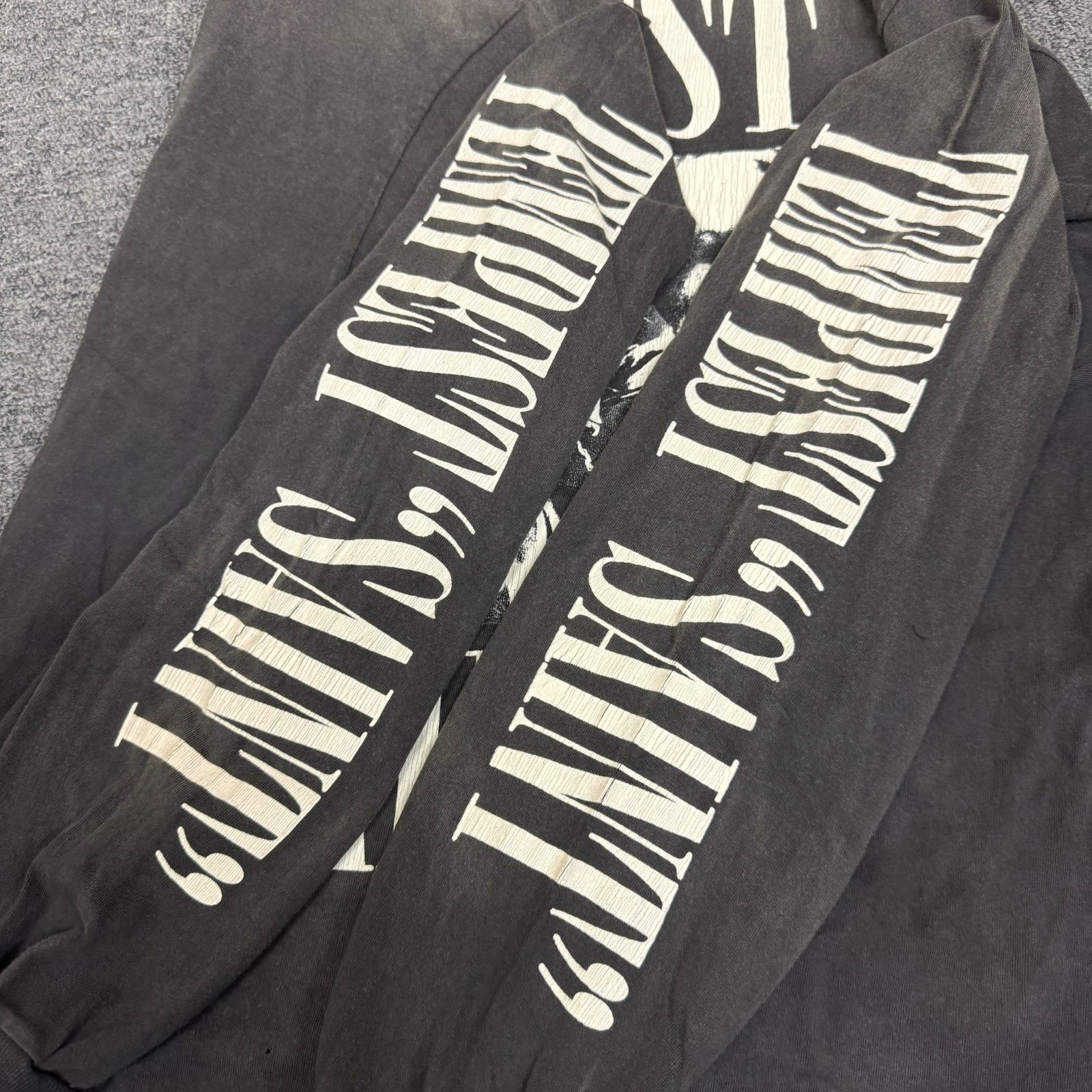 Saint Michael 関税込 テンペスト長袖Tシャツ セント マイケル - ©️SAINT Mxxxxxx | LS TEE/TEMPEST-Black-XL