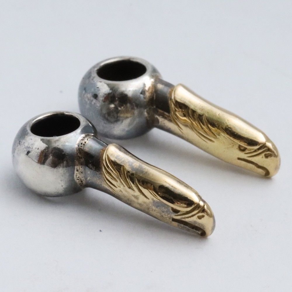 2個セット TARO WASHIMI イーグルヘッドビーズ シルバー イーグル