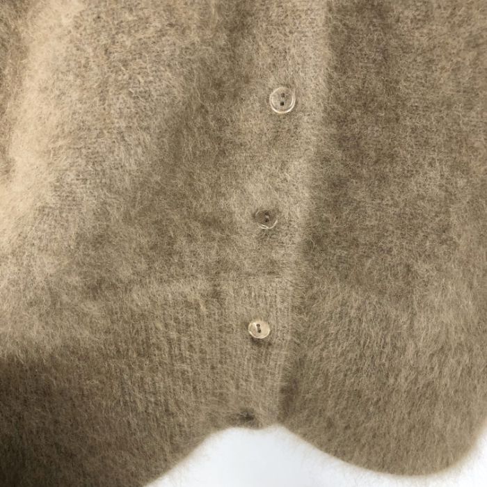 マルティニーク martinique FURRY 2WAYカーディガン ラクーン ニット