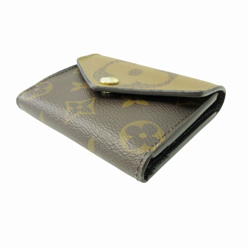 IC搭載　ルイヴィトン 折り財布 ポルトフォイユ ゾエ リバース M80725 LOUIS VUITTON ルイ ヴィトン 三つ折り 財布 モノグラム